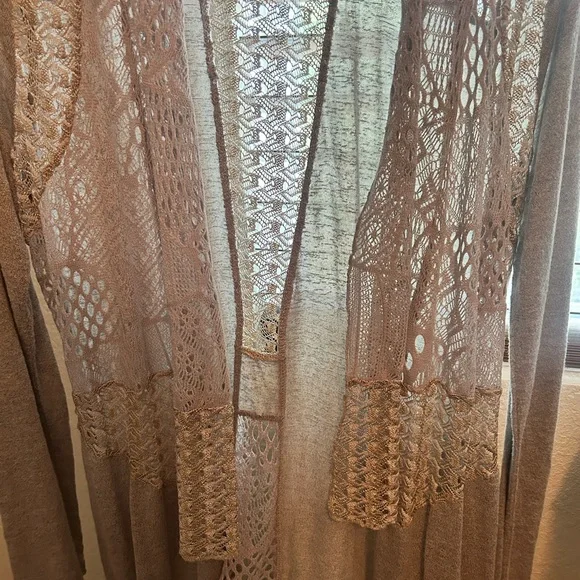 Gimmicks by BKE-duster cardigan - Picture 3 of 4